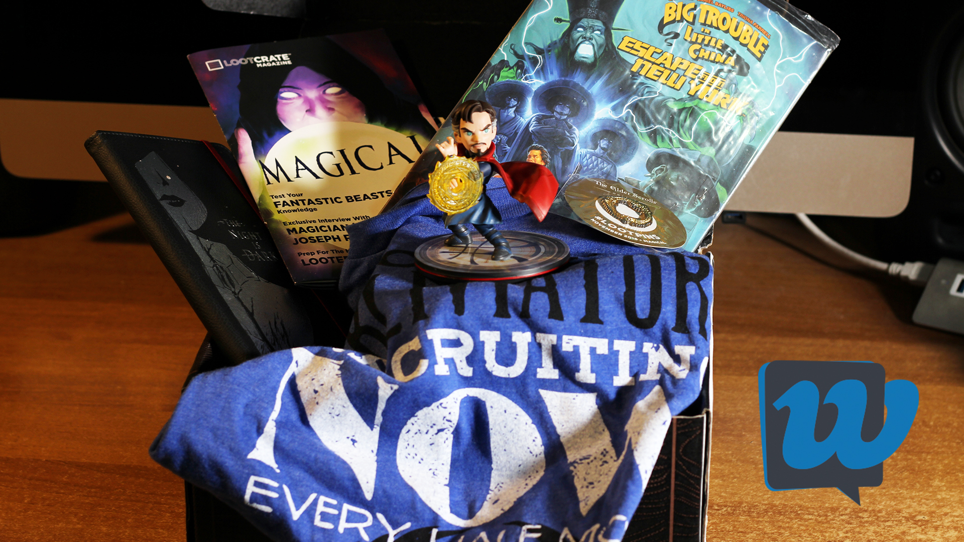 Unboxing Loot Crate novembre 2016: Magical