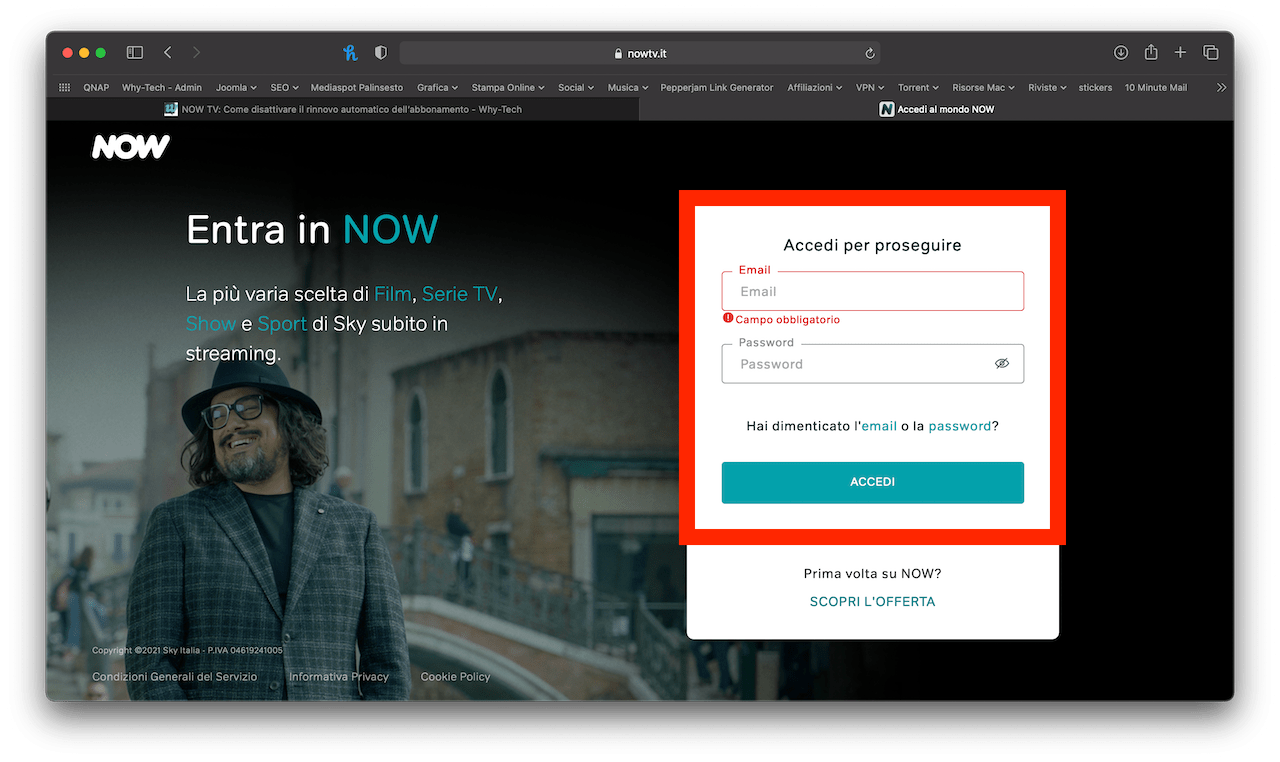 Come Disattivare Il Rinnovo Automatico Di Now Tv
