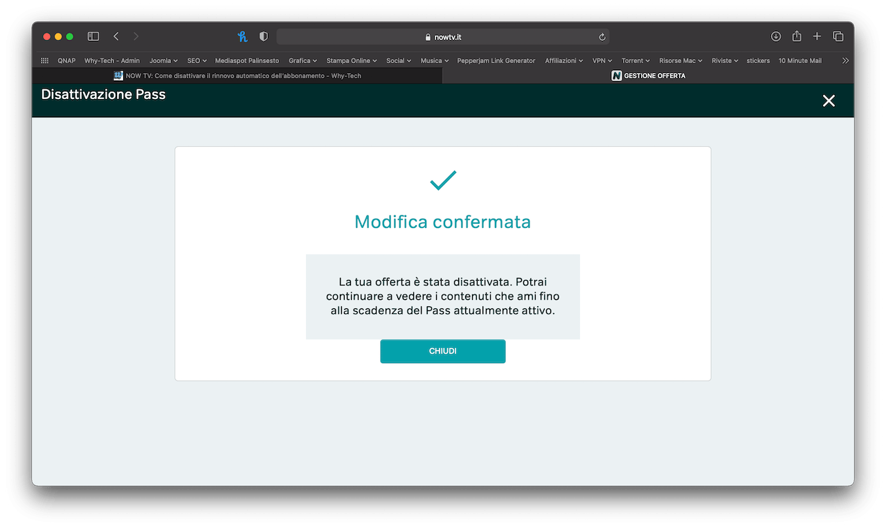 Come Disattivare Il Rinnovo Automatico Di Now Tv
