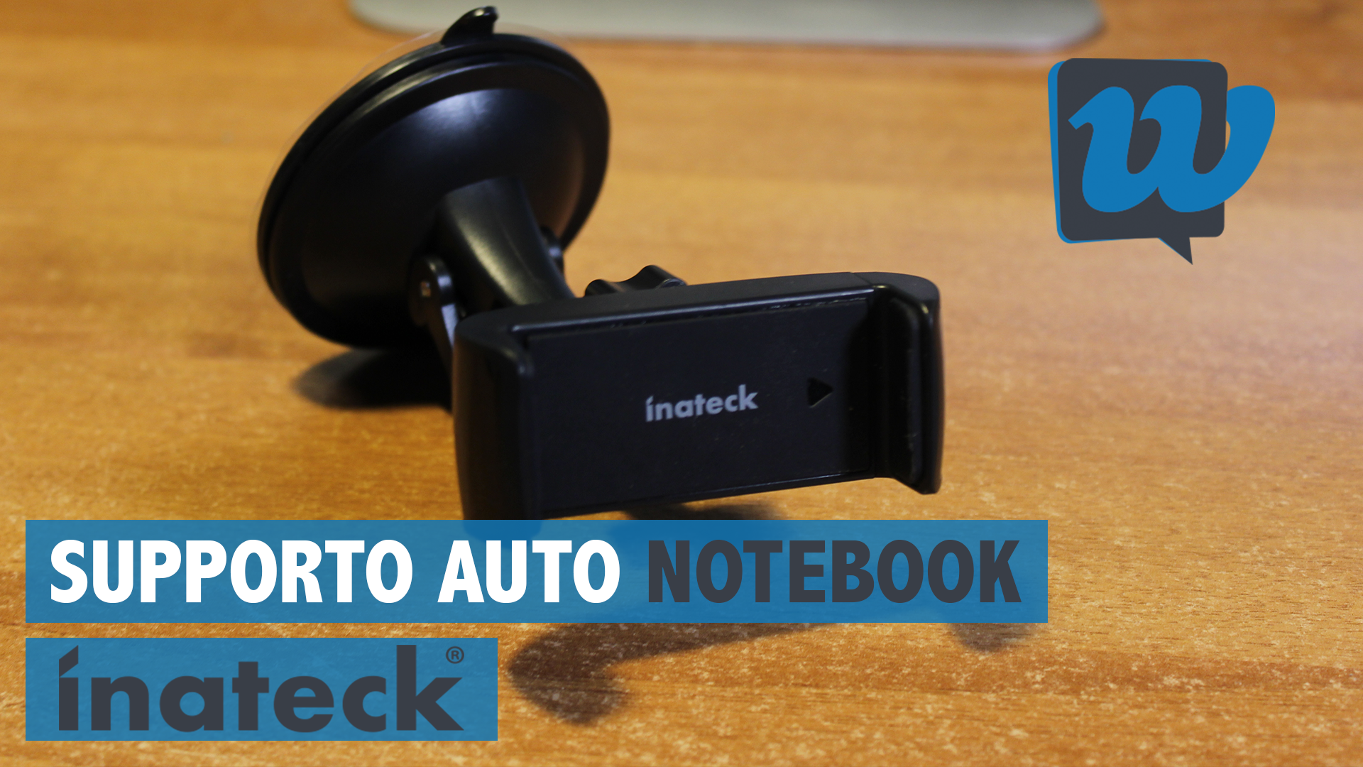 Recensione supporto auto per smartphone Inateck