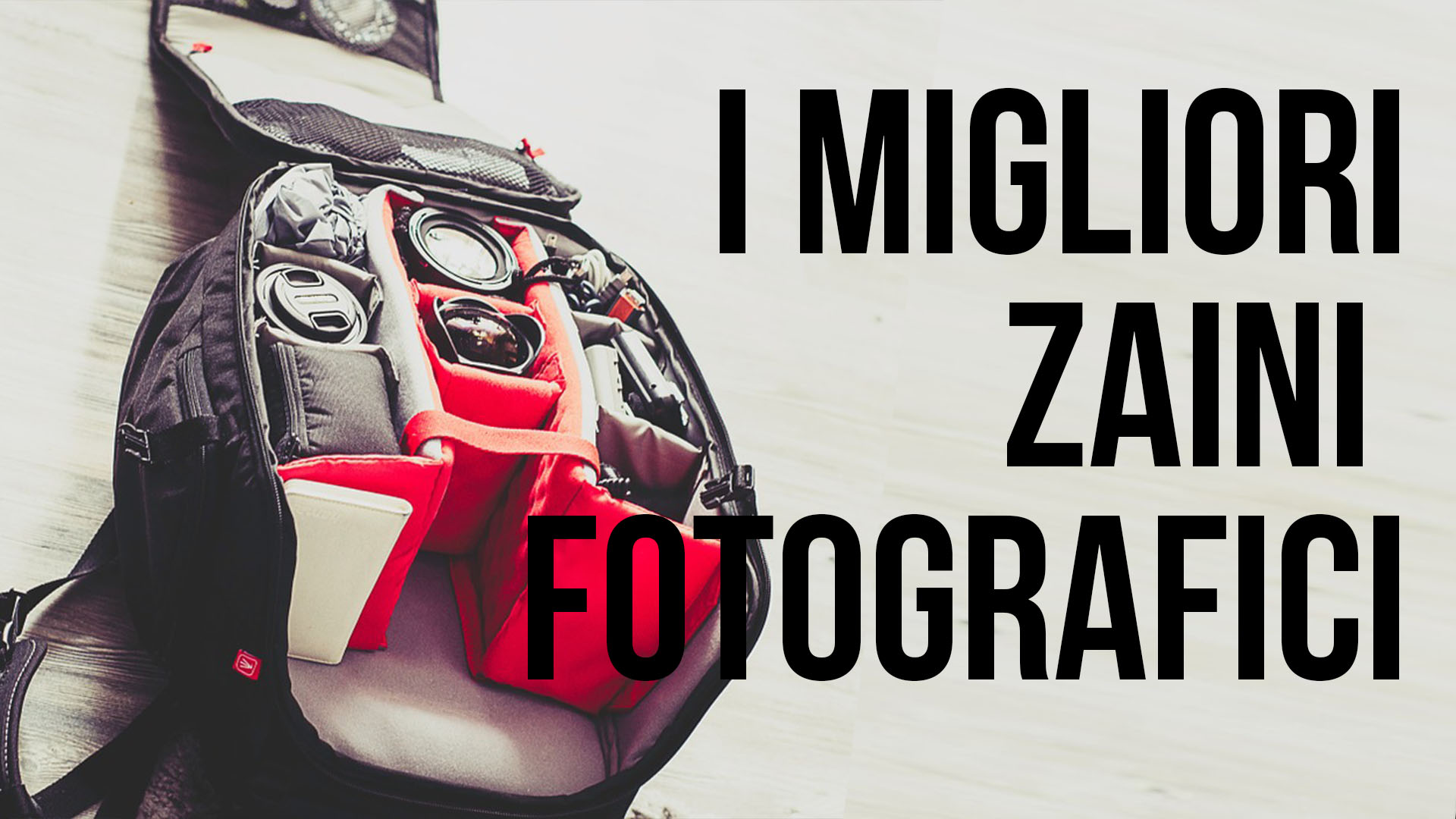 I 5 migliori zaini fotografici 2022