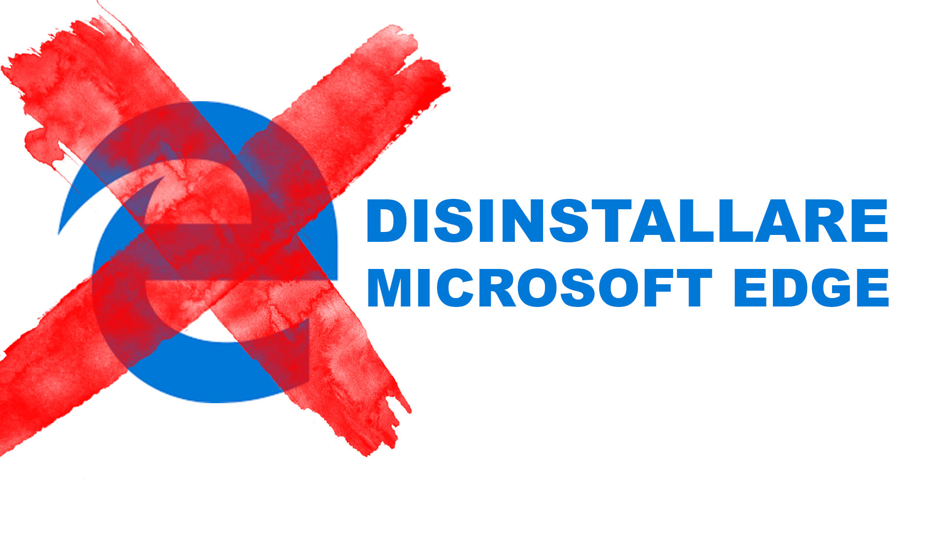 disinstallare-edge