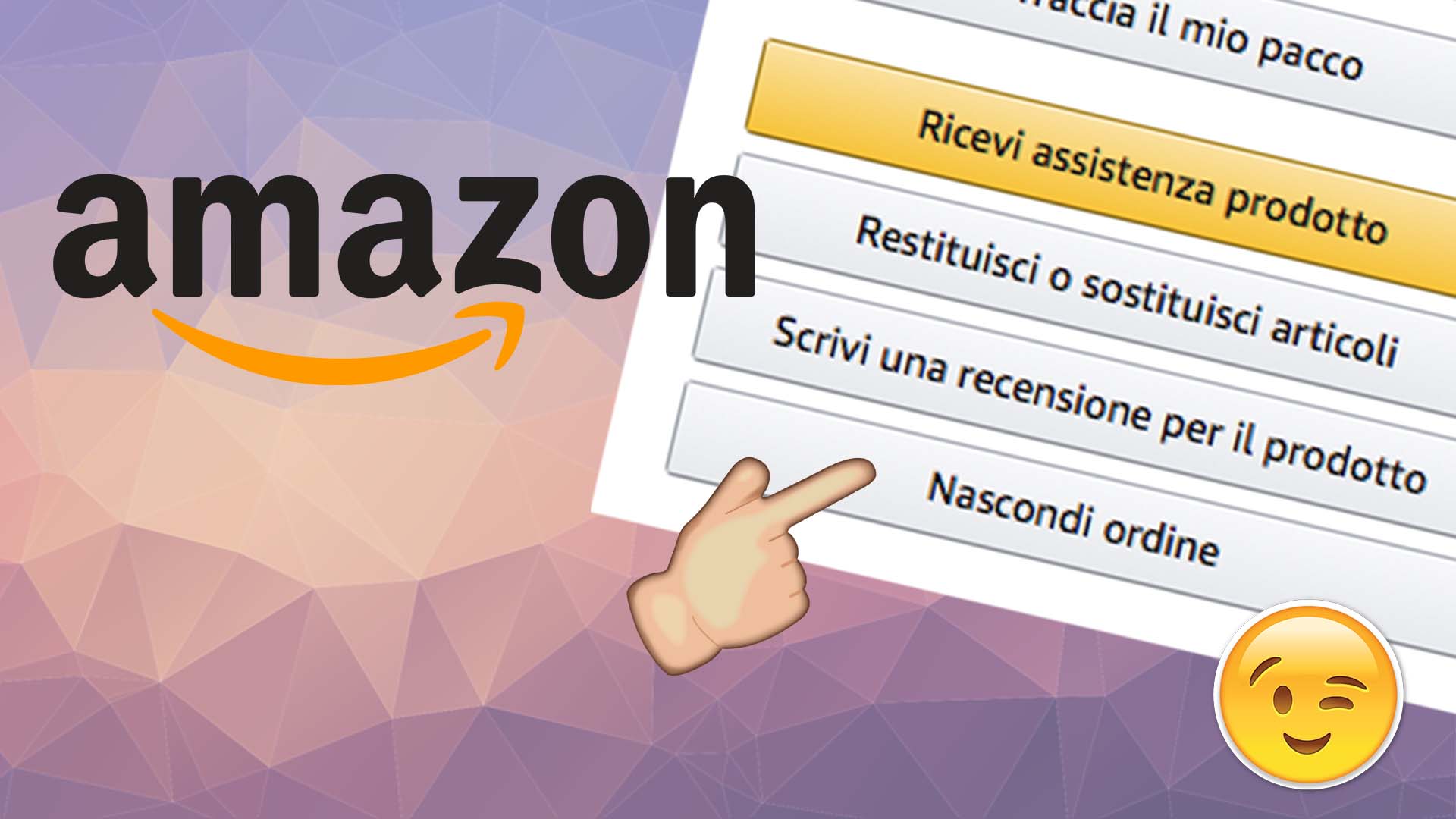 nascondere-ordini-su-Amazon