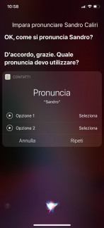 correggere siri