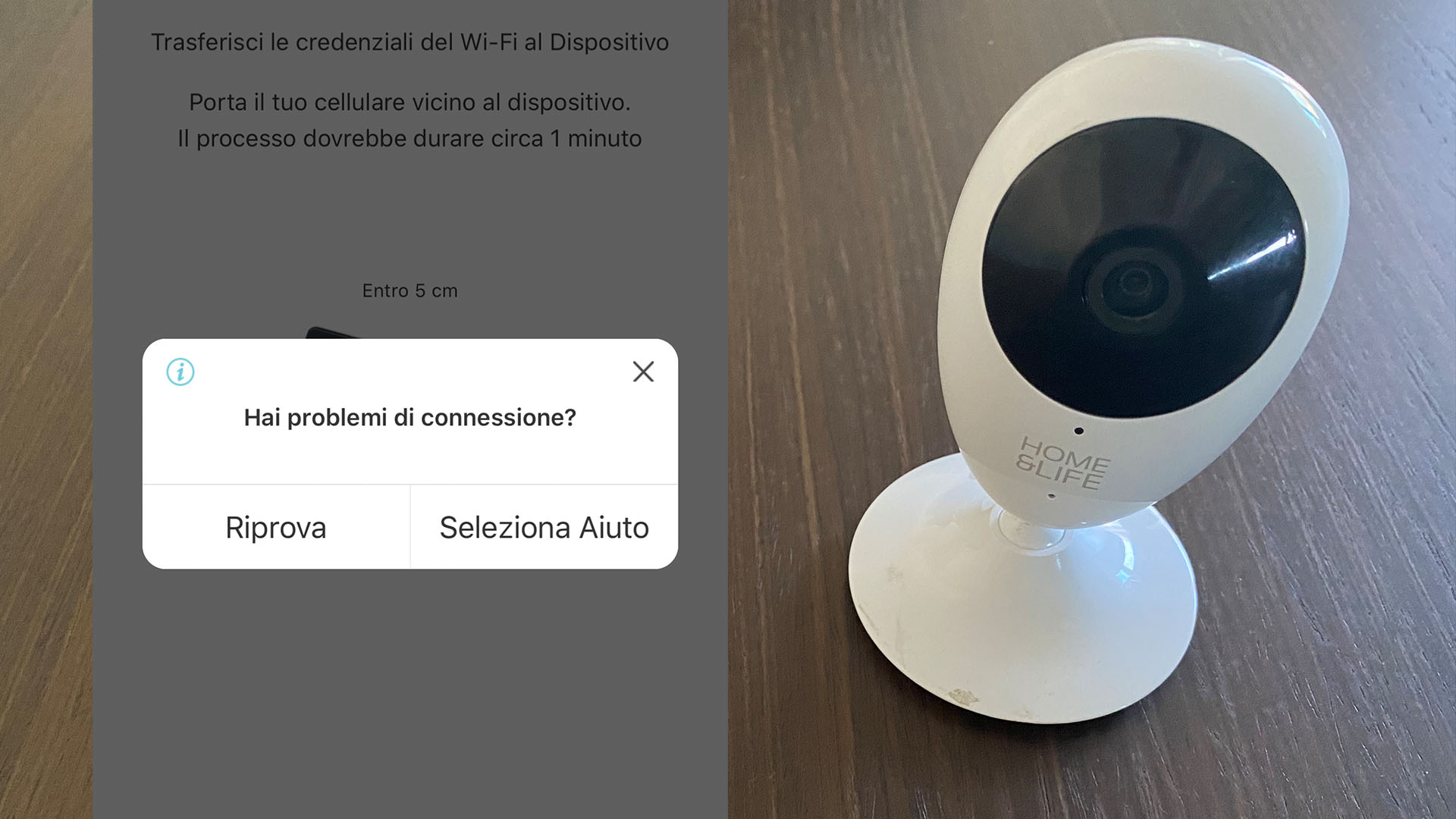 problemi-di-connessione-HomeLife-Cam