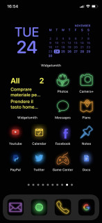 tema iPhone modificato