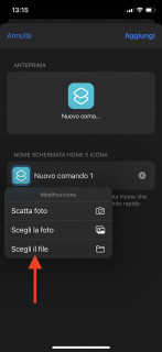 Scorciatoie App 10