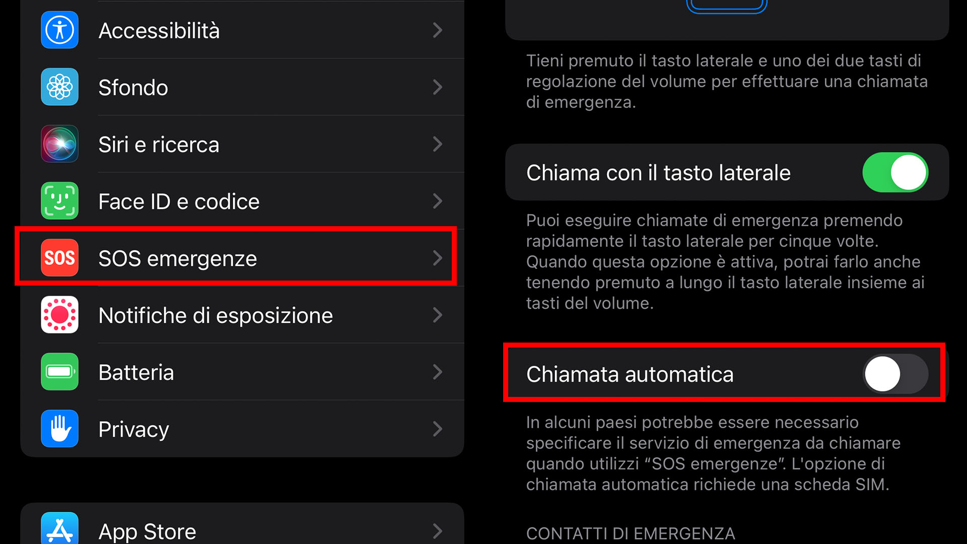 disattivare-la-chiamata-automatica-di-emergenza-iPhone