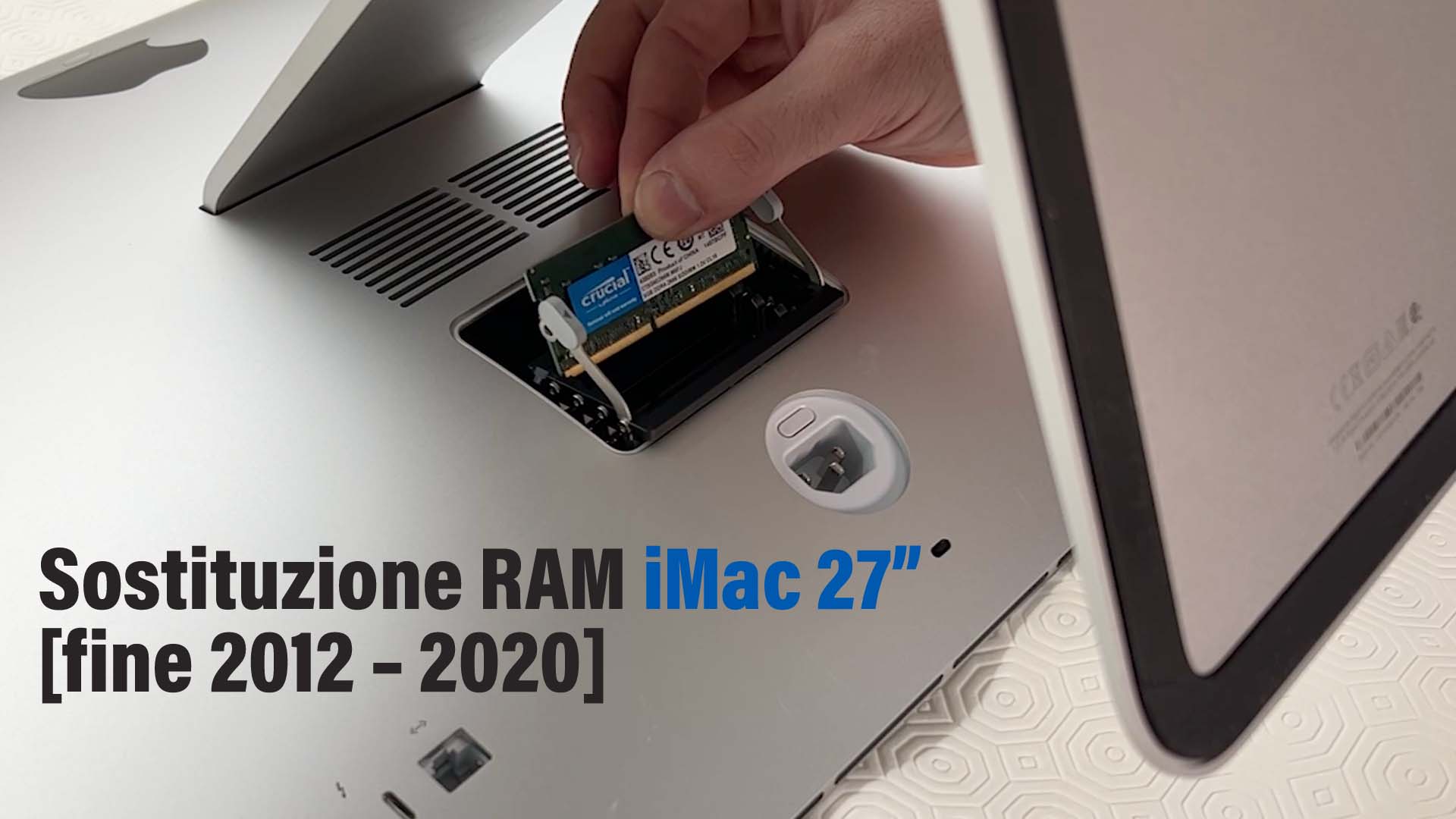 sostituzione-RAM-imac-27
