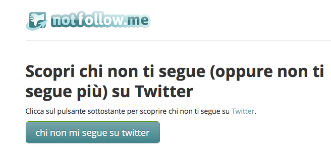 Come scoprire chi non ti segue su Twitter