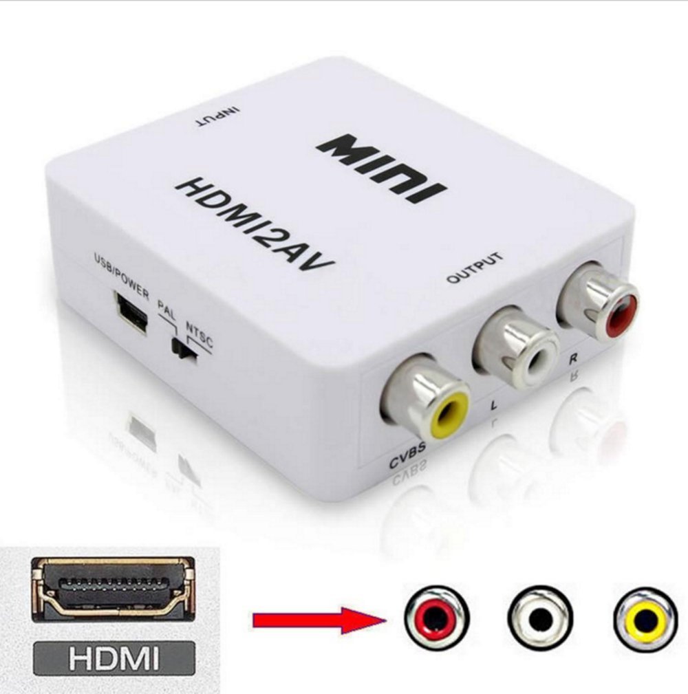 Come trasformare un segnale HDMI in composito AV