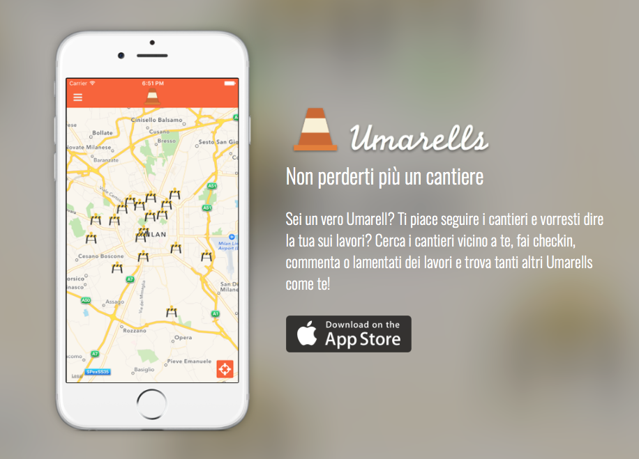 Umarells, l’applicazione che segnala i cantieri aperti agli anziani