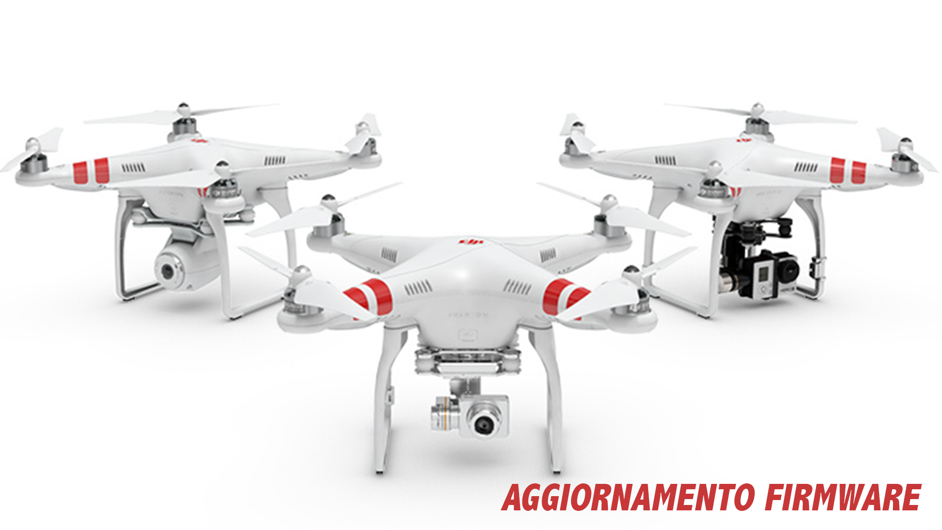 Come aggiornare il software firmware dei droni DJI Phantom