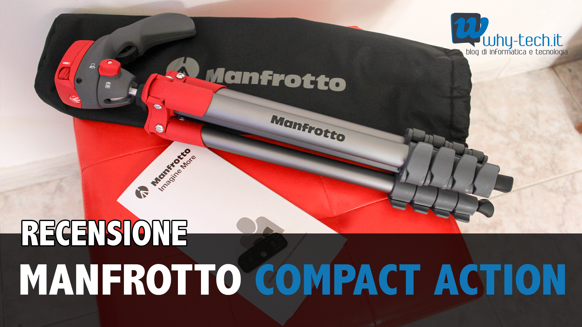 Recensione cavalletto Manfrotto Compact Action con testa ibrida