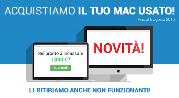 Da oggi TrenDevice ritira il tuo Mac