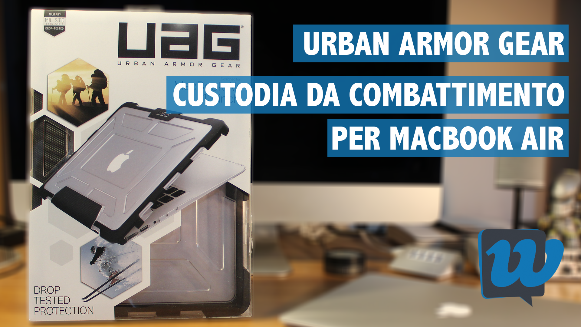 UAG, una custodia da combattimento per MacBook Air