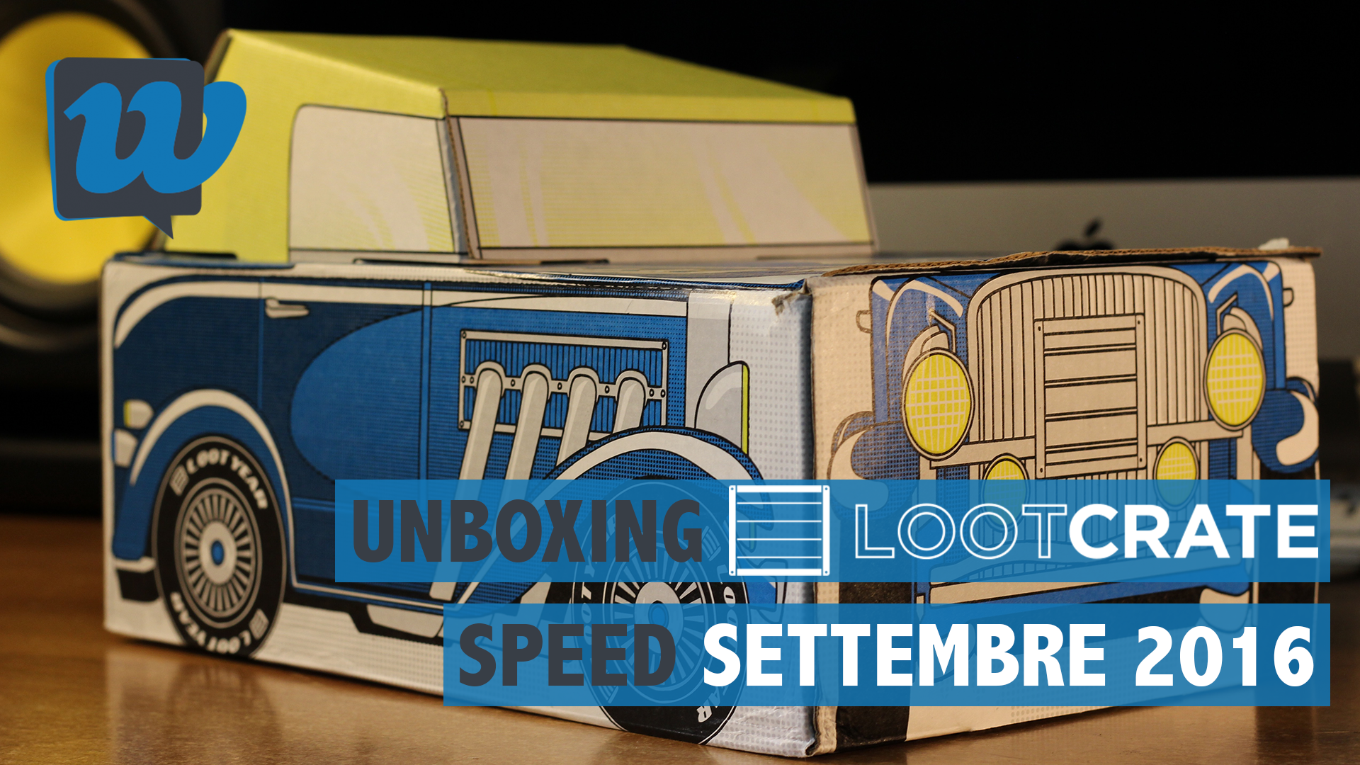 Unboxing Loot Crate settembre 2016: Speed