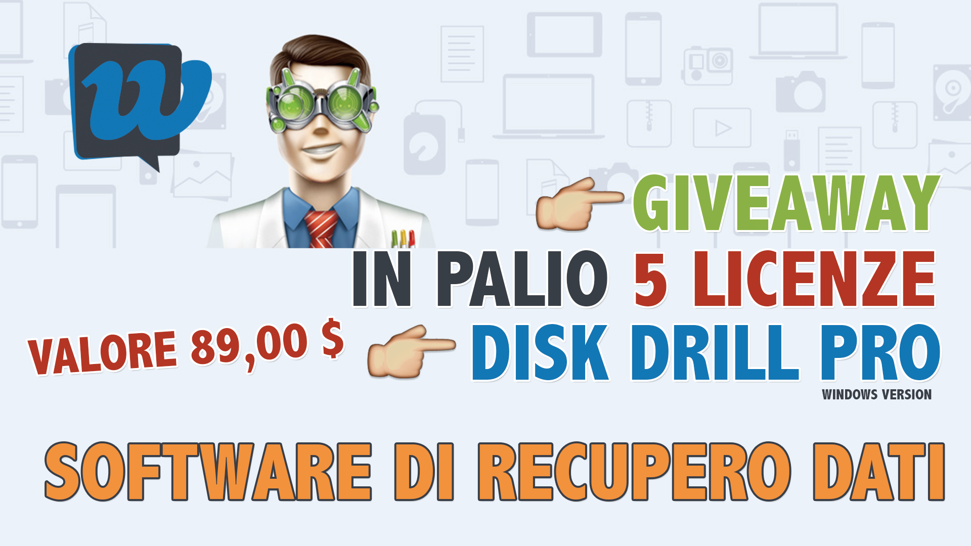 Giveaway: VINCI Disk Drill PRO per Windows [CHIUSO]