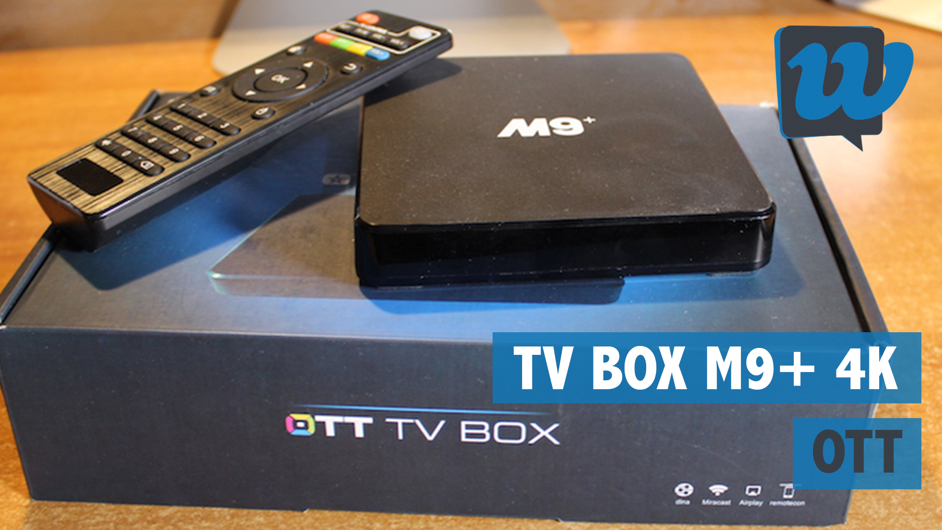 Recensione TV Box Android OTT M9+ 4K