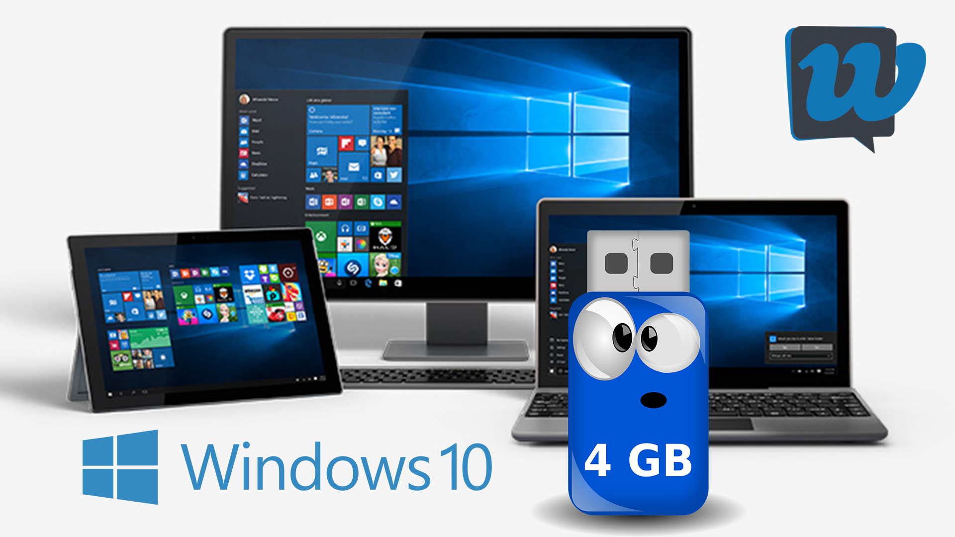 Come installare Windows 10 da una chiavetta USB