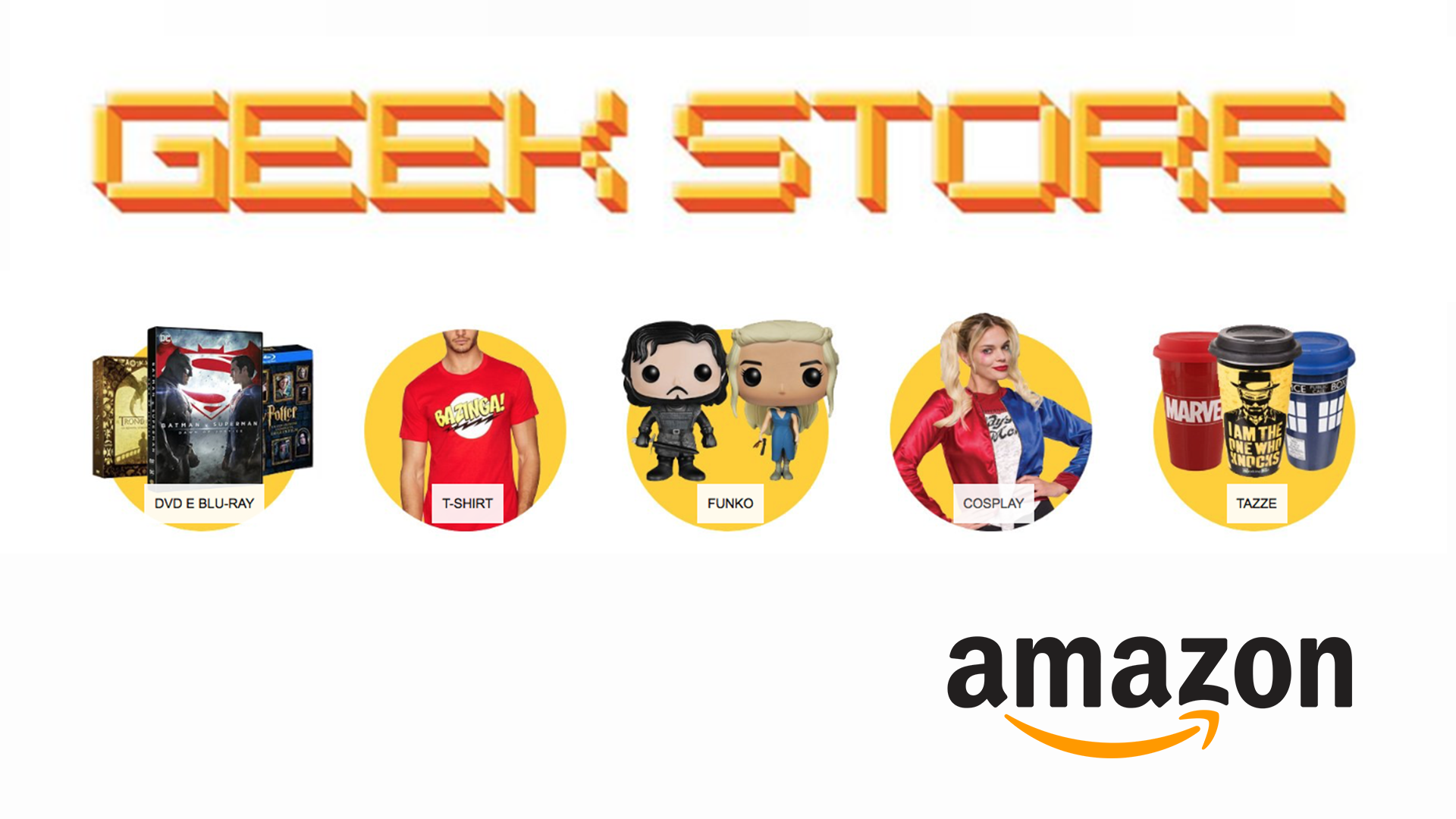 Amazon Geek Store: uno store per nerd incalliti
