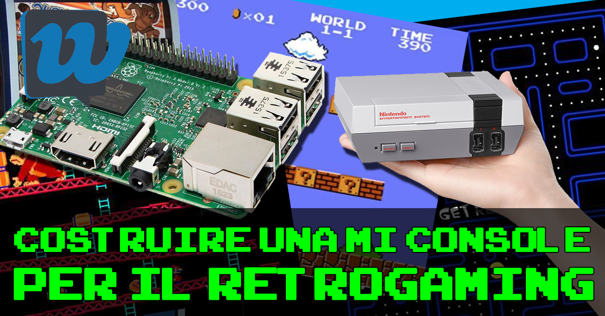 Come costruire una mini console per il retrogaming