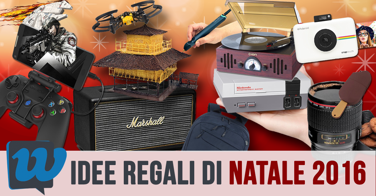 Idee regali di Natale 2016 Hi-Tech