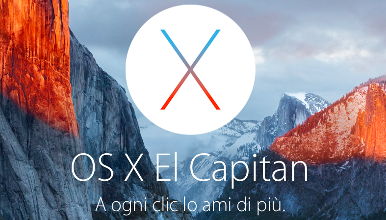 Apple rilascia OS X El Capitan 10.11.1