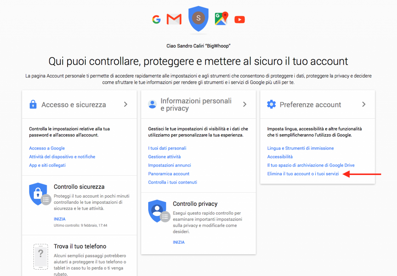 Come cancellare il profilo su Google+ WhyTech
