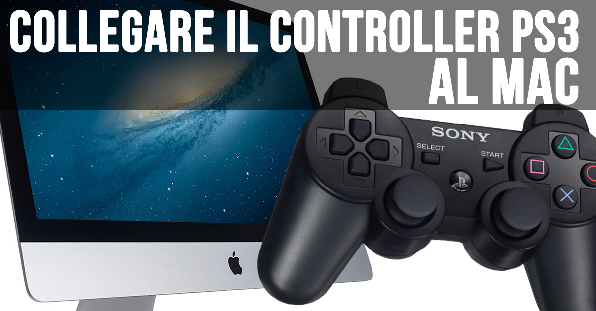 Come collegare il joypad della PS3 al Mac